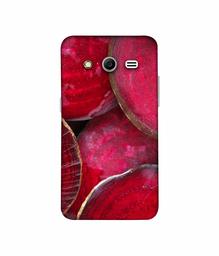 Amazon Brand - Solimo Designer Red Texture 3D Printed Hard Back Case Mobile Cover for Samsung Galaxy Core 2 G355H