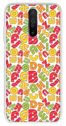 Amazon Brand - Solimo Designer Multicolor Alphabet Pattern Design Printed Soft Back Case Mobile Cover for Poco X2 / Xiaomi Redmi K30