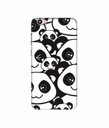 Amazon Brand - Solimo Designer Panda Texture 3D Printed Hard Back Case Mobile Cover for Vivo V5 Plus