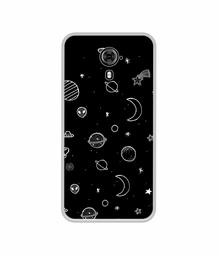 Amazon Brand - Solimo Designer Solar System UV Printed Soft Back Case Mobile Cover for Micromax Yu Yureka Black