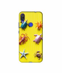 Amazon Brand - Solimo Designer Sea Animals 3D Printed Hard Back Case Mobile Cover for Xiaomi Redmi Note 7 Pro