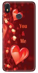 Amazon Brand - Solimo Designer Heart Design 3D Printed Hard Back Case Mobile Cover for Infinix Hot S3