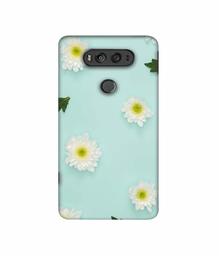 Amazon Brand - Solimo Designer Flower Texture 3D Printed Hard Back Case Mobile Cover for LG V20