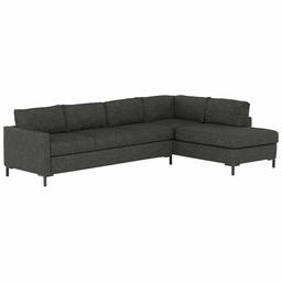 Amazon Brand – Rivet Edgewest Low Back Modern Right L-Sectional, 116