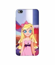 Amazon Brand - Solimo Designer Small Princess Vector 3D Printed Hard Back Case Mobile Cover for Xiaomi Redmi Go