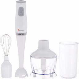 (Renewed) Amazon Brand - Solimo 200-Watt 3-in-1 Hand Blender