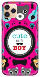 Amazon Brand - Solimo Designer Cute Little Boy Pattern 3D Printed Hard Back Case Mobile Cover for Apple iPhone 11 Pro Max