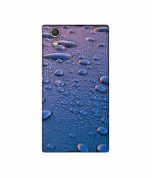 Amazon Brand - Solimo Designer Water Drops UV Printed Soft Back Case Mobile Cover for Sony Xperia R1 Plus