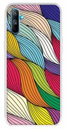 Amazon Brand - Solimo Designer Multicolor Visual Art Design Printed Soft Back Case Mobile Cover for Realme C3