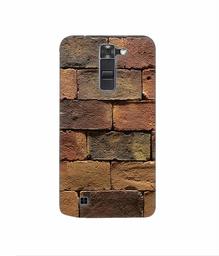 Amazon Brand - Solimo Designer Burn Bricks 3D Printed Hard Back Case Mobile Cover for LG K7