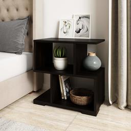 Amazon Brand - Solimo Quess Engineered Wood Bedside Table (Wenge Finish)