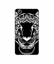 Amazon Brand - Solimo Designer White Tiger 3D Printed Hard Back Case Mobile Cover for Micromax Canvas Selfie 2 Q340