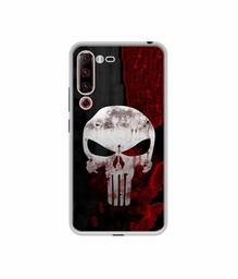 Amazon Brand - Solimo Designer Punisher Skull UV Printed Soft Back Case Mobile Cover for Lenovo Z6 Pro