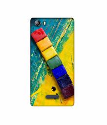 Amazon Brand - Solimo Designer Wax Color Blocks 3D Printed Hard Back Case Mobile Cover for Micromax Canvas 5 E481