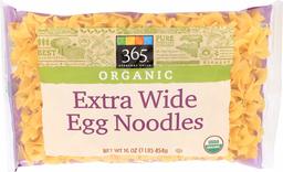 365 Everyday Value, Organic Extra Wide Egg Noodles, 16 oz