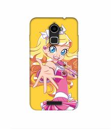 Amazon Brand - Solimo Designer Singing Girl Vector 3D Printed Hard Back Case Mobile Cover for Coolpad Note 3 Lite