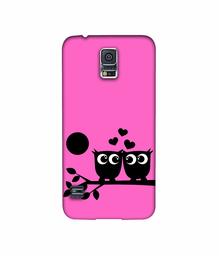 Amazon Brand - Solimo Designer Love Birds Vector 3D Printed Hard Back Case Mobile Cover for Samsung Galaxy S5 i9600