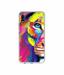 Amazon Brand - Solimo Designer Funny Cat Pattern Print UV Printed Soft Back Case Mobile Cover for Infinix Hot 7 pro