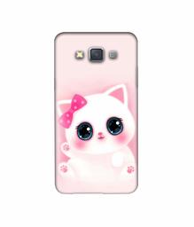 Amazon Brand - Solimo Designer Babby Kitty 3D Printed Hard Back Case Mobile Cover for Samsung Galaxy A5