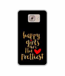 Amazon Brand - Solimo Designer Happy Girls are The Prettiest UV Printed Soft Back Case Mobile Cover for Samsung Galaxy J7 Max