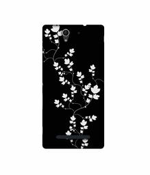 Amazon Brand - Solimo Designer Color Flowers 3D Printed Hard Back Case Mobile Cover for Sony Xperia C3 Dual