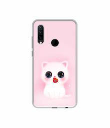 Amazon Brand - Solimo Designer Kitty UV Printed Soft Back Case Mobile Cover for Lenovo K10 Note