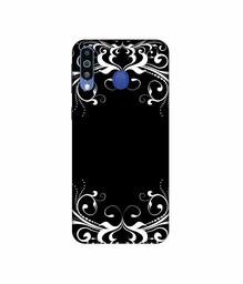 Amazon Brand - Solimo Designer Round Flower Crown 3D Printed Hard Back Case Mobile Cover for Samsung Galaxy M21