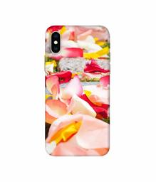 Amazon Brand - Solimo Designer Rose Petals 3D Printed Hard Back Case Mobile Cover for Apple iPhone Xs Max