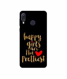 Amazon Brand - Solimo Designer Happy Girls are The Prettiest 3D Printed Hard Back Case Mobile Cover for Asus Zenfone Max M1 ZB555KL