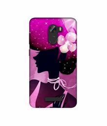 Amazon Brand - Solimo Designer Lady Vectors 3D Printed Hard Back Case Mobile Cover for Gionee A1 Lite