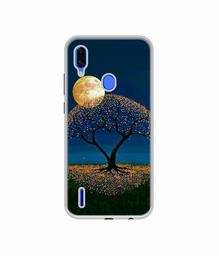 Amazon Brand - Solimo Designer Dark Night View UV Printed Soft Back Case Mobile Cover for Lava Z93