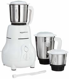 (Renewed) AmazonBasics 500-Watt Mixer Grinder with 3 Jars