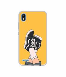 Amazon Brand - Solimo Designer Boy Shoes Pattern UV Printed Soft Back Case Mobile Cover for Infinix Smart 2