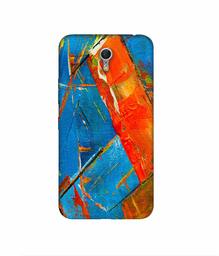 Amazon Brand - Solimo Designer Sky Blue and Orange Canvas 3D Printed Hard Back Case Mobile Cover for Lenovo ZUK Z1