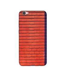 Amazon Brand - Solimo Designer Red and Purple Brick 3D Printed Hard Back Case Mobile Cover for Vivo V5 Plus