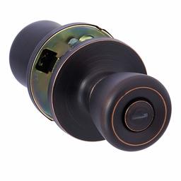 AmazonBasics Privacy Knob - Bell - Oil Rubbed Bronze