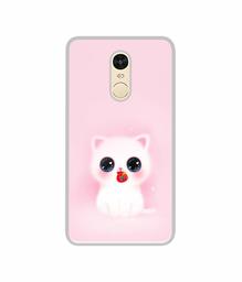 Amazon Brand - Solimo Designer Kitty UV Printed Soft Back Case Mobile Cover for Mi Redmi Note 4