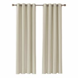 UMI Essentials 2 x Eyelet Curtains