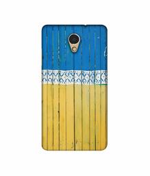 Amazon Brand - Solimo Designer Wooden Pattern 3D Printed Hard Back Case Mobile Cover for Lenovo P2