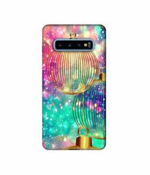 Amazon Brand - Solimo Designer Hanging Balls 3D Printed Hard Back Case Mobile Cover for Samsung Galaxy S10 Plus