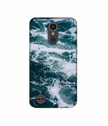 Amazon Brand - Solimo Designer Sea Waves 3D Printed Hard Back Case Mobile Cover for LG K10 (2017)