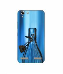 Amazon Brand - Solimo Designer Blue Bottle 3D Printed Hard Back Case Mobile Cover for Lenovo Vibe K5