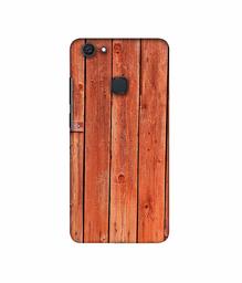 Amazon Brand - Solimo Designer Wooden Door 3D Printed Hard Back Case Mobile Cover for Vivo V7 Plus