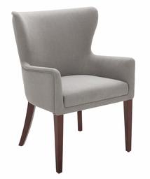 Amazon Brand – Stone & Beam Wickstrom Upholstered Dining Chair with Arms, 26