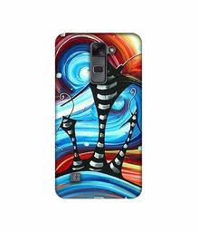 Amazon Brand - Solimo Designer Abstarct Texture 3D Printed Hard Back Case Mobile Cover for LG Stylus 2