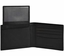 Eono Essentials Lederen Portemonnee met Afneembare ID-Slim Portemonnees voor Mannen Multi Card Houder