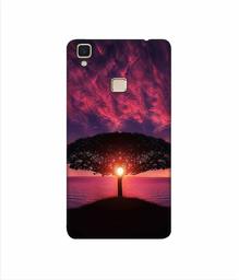 Amazon Brand - Solimo Designer Nature Digital Painting 3D Printed Hard Back Case Mobile Cover for Vivo V3 Max