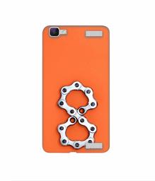 Amazon Brand - Solimo Designer Number Eight 3D Printed Hard Back Case Mobile Cover for Vivo V1 Max