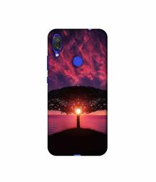 Amazon Brand - Solimo Designer Nature Digital Painting 3D Printed Hard Back Case Mobile Cover for Xiaomi Redmi Note 7S