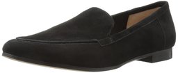 206 Collective Amazon Brand Leona Mocasín sin Cordones para Mujer, Negro, 8 B US